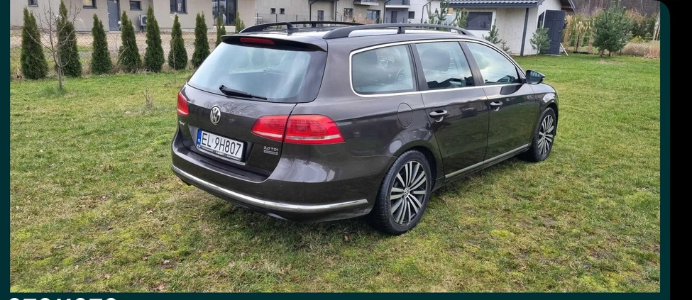 Volkswagen Passat cena 42500 przebieg: 265000, rok produkcji 2014 z Łódź małe 22